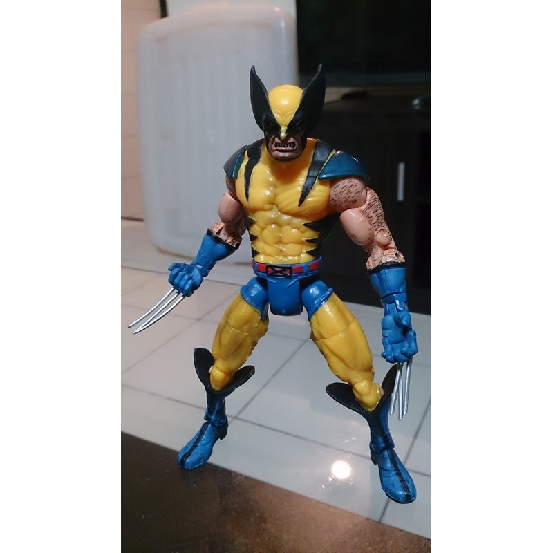 Toybiz Marvel Legends X-Men  Wolverine 初版 黃衣 金鋼狼 6吋