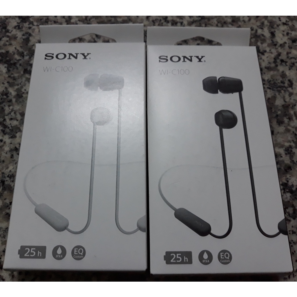 開發票 台灣公司貨 SONY WI-C100 無線 入耳式 藍牙耳機 無線入耳式耳機