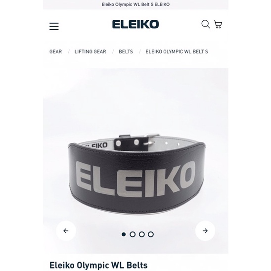 現貨ELEIKO🏋🏽舉重腰帶，正版瑞典直送🇸🇪/eleiko腰帶