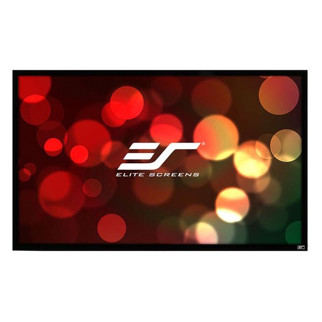 億立銀幕 120吋 16:9 5D固定框架幕-isf高增益抗光灰幕 R120DHD5 美國Elite Screens