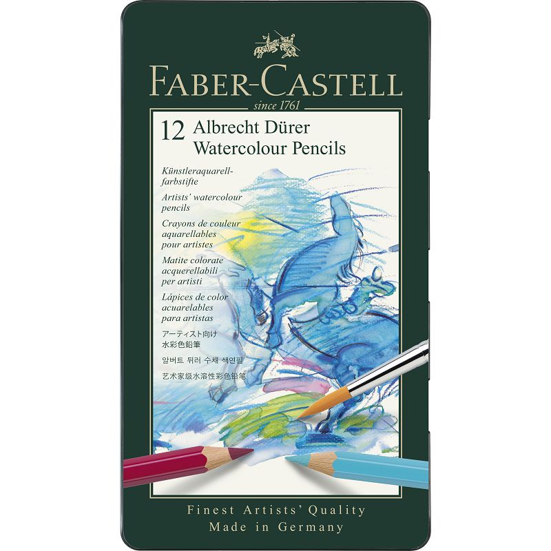 FABER-CASTELL 輝柏 專家級12色、24色、36色水彩色鉛筆 /盒 117512/117524/117536