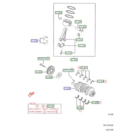 【JT福特原廠】ESCAPE 3.0 正廠 活塞連桿