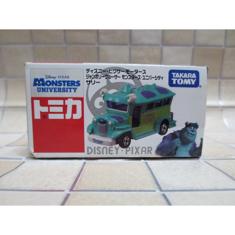 TOMICA DISNEY MOTORS 怪獸電力公司 毛怪校車