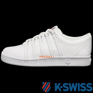 K-SWISS 06046-117 白色 Classic 88 經典款全皮質休閒運動鞋 822K 免運費加贈襪子