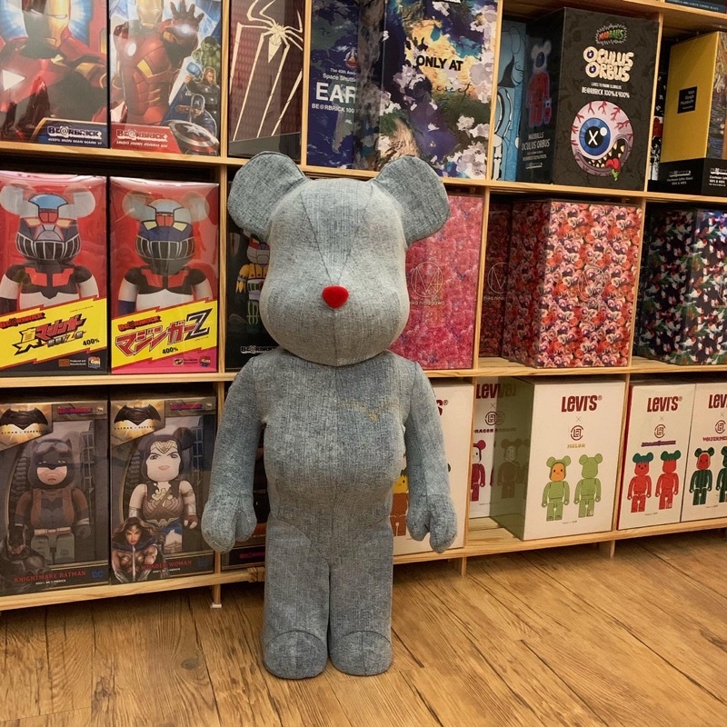 Bearbrick Be@rbrick Levi’s 牛仔布1000%