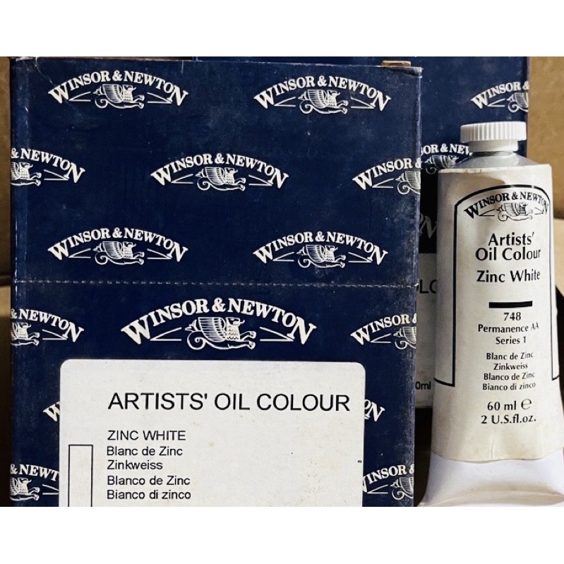 好物出清 溫莎牛頓 Winsor&amp;newton artists ZINC WHITE 60ml 鋅白 藝術家 油畫顏料