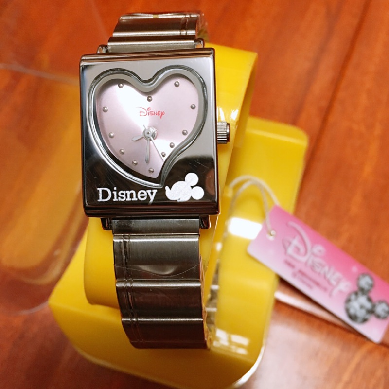 全新 迪士尼 正版 米奇 愛心 設計 少女心 送禮 自用 手錶 配件