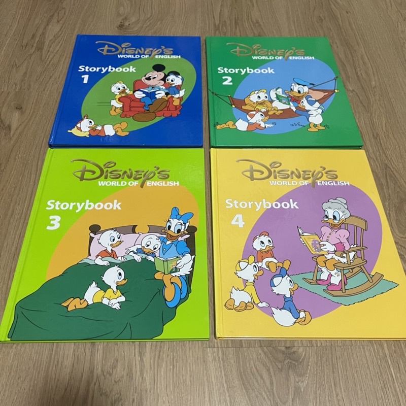 正版寰宇迪士尼Storybook 全套4冊 不拆賣World Family寰宇家庭