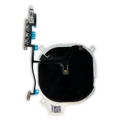 【優質通信零件廣場】iPhone XS Max 無線充電 音量 靜音 排線 總成 含固定鐵片＆充電線圈