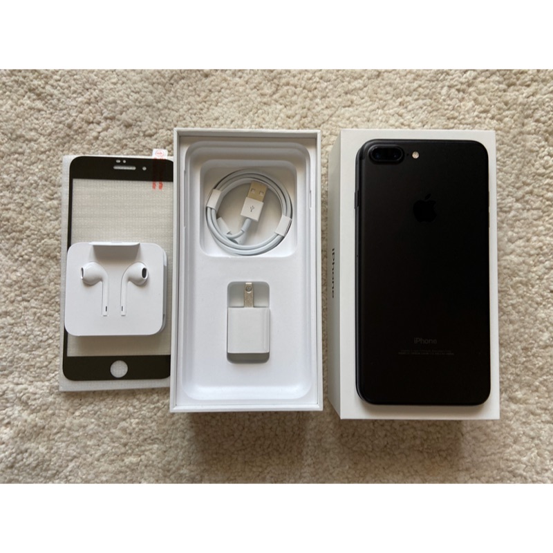 （自售）（nmn2x預訂，其他買家勿下單）二手iphone 7 plus 128G 霧黑色