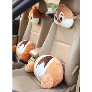 【PuppyStudio】熱銷破百 奇奇蒂蒂車用枕頭 靠枕 腰枕 靠腰枕 迪士尼 CO839
