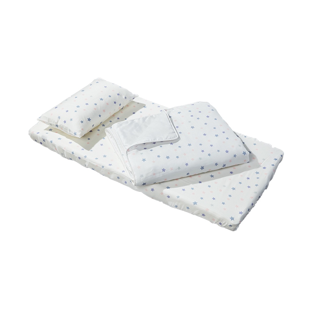 享居DOTDOT - 天絲床包超值組合 仲夏星空 |被毯|床包|枕頭組|彌月禮|禮盒|自用|台灣製MIT