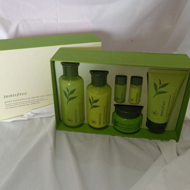 🌼萌包小舖🌼innisfree 綠茶系列6件組聖誕禮物情人節禮盒