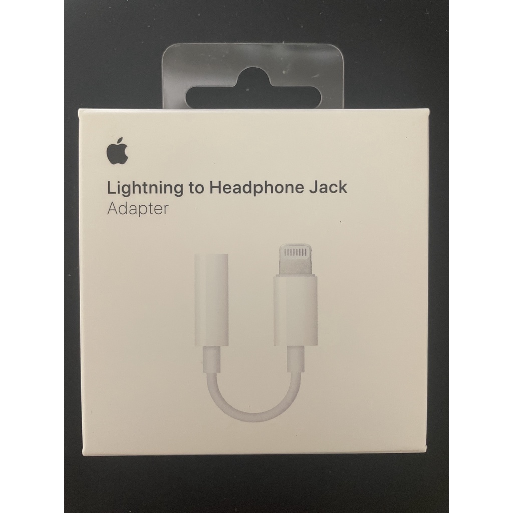 Apple 原廠 Lightning 對 3.5 公釐耳機插孔轉接器