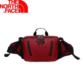 【The North Face 6L 戶外多功能腰包 龐貝紅/黑】NF00CE63/腰包/小包/戶外包/悠遊山水