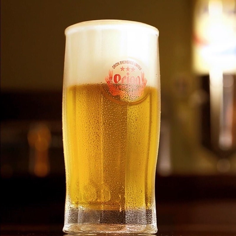 日本 Orion啤酒杯 沖繩 集泡 杯 生啤酒 樽生 居酒屋