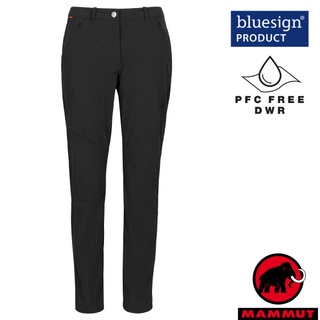 【 MAMMUT 長毛象】 女款彈性透氣休閒運動長褲Hiking Pants/特價84折/ 黑 00430