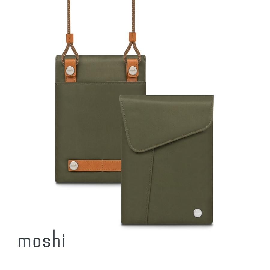 moshi Aro Mini Sacoche隨身迷你側包/ 森綠 eslite誠品