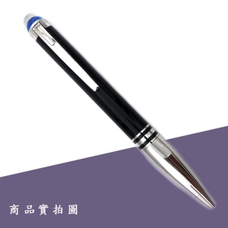 Montblanc 萬寶龍 StarWalker 漂浮 星際旅者 藍色星球 半金屬黑桿原子筆 118873