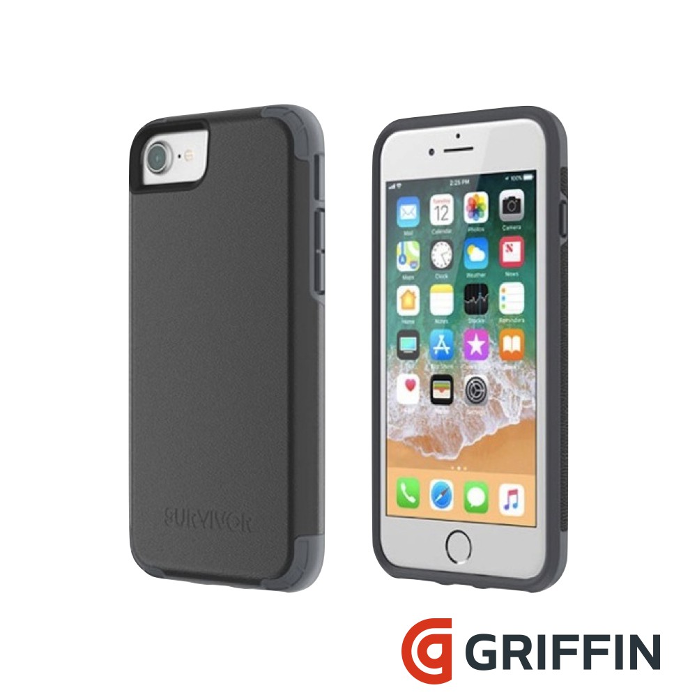 Griffin iPhone SE (2022~2020)/8/ 7 Survivor Prime 真皮防摔保護套