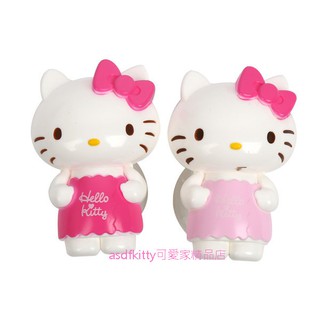 asdfkitty*KITTY浴巾造型吸盤牙刷架-2入-韓國製