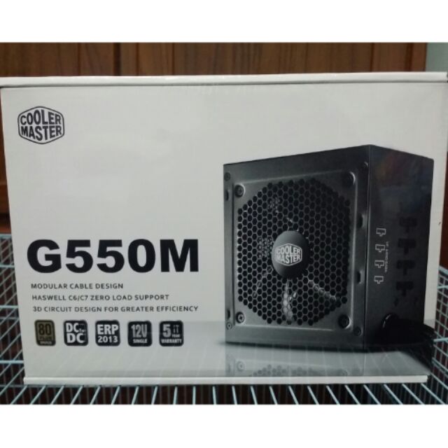 酷媽 CM GM G550M 半模組化電源供應器 550W （RS-550-AMAAB1）