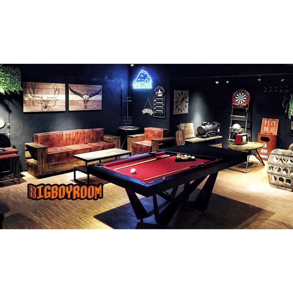 【BIgBoyRoom】撞球桌 多功能餐桌 訂製家具 工作桌/設計款/實木/桌球/台球/客製化設計/特色家具