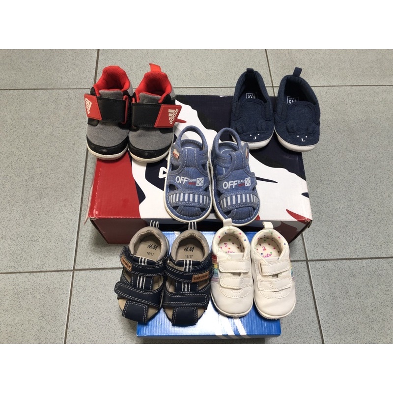 二手 Adidas/H&amp;M/GAP/英國NEXT 嬰兒寶寶鞋 運動鞋 球鞋 涼鞋