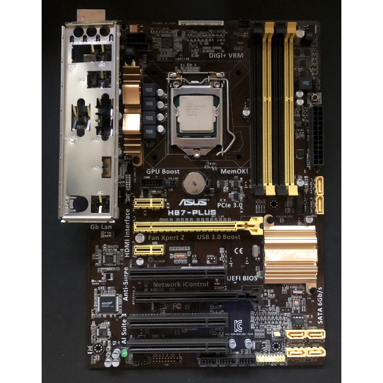 Intel Core i5 4440+ASUS 華碩 H87-PLUS