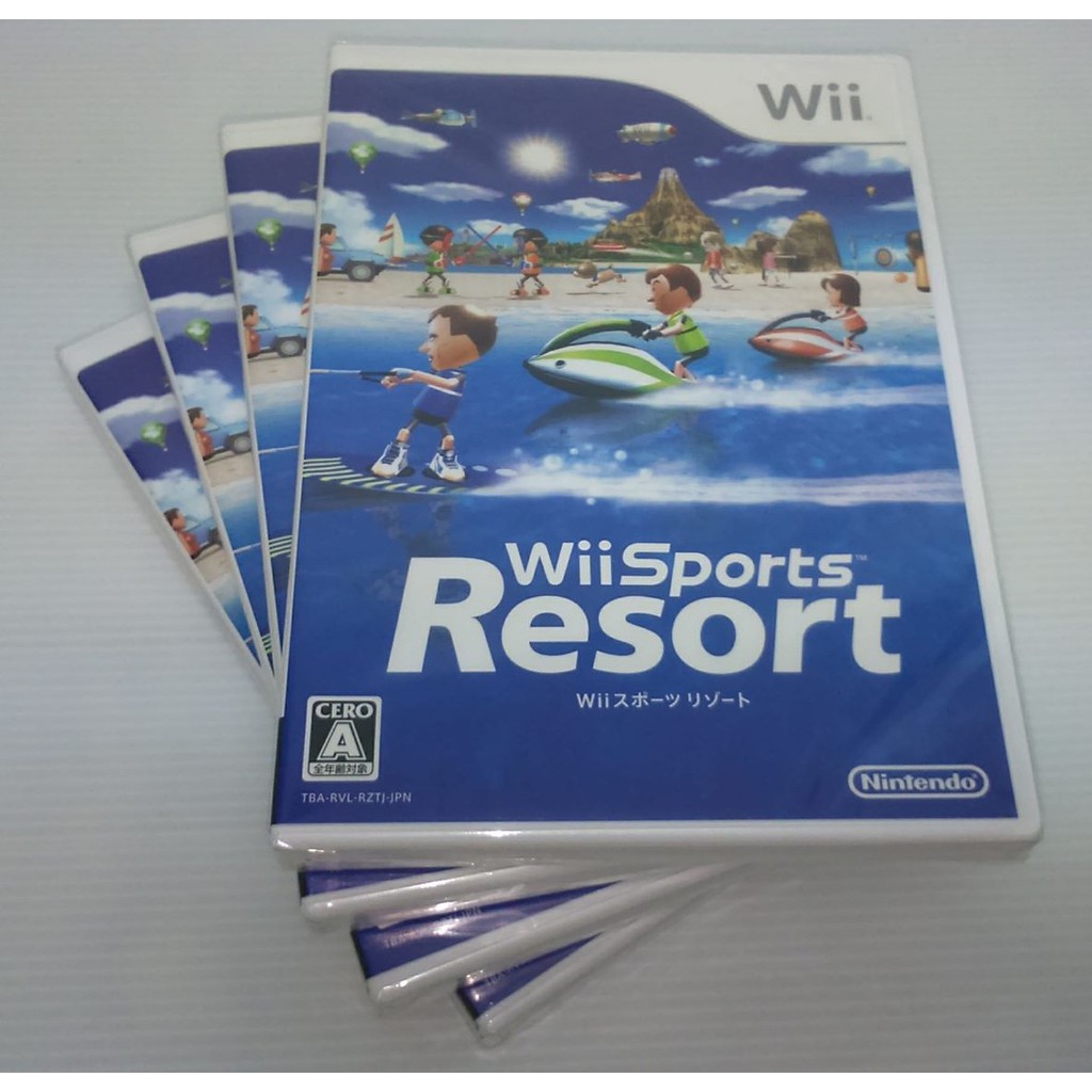 [現貨] Wii運動 度假勝地 日版(Wii Sports Resort日版)-全新未拆