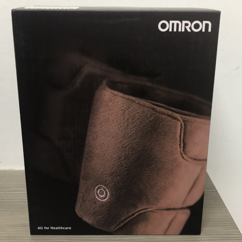 全新未拆OMRON振動式小腿按摩機（褐）