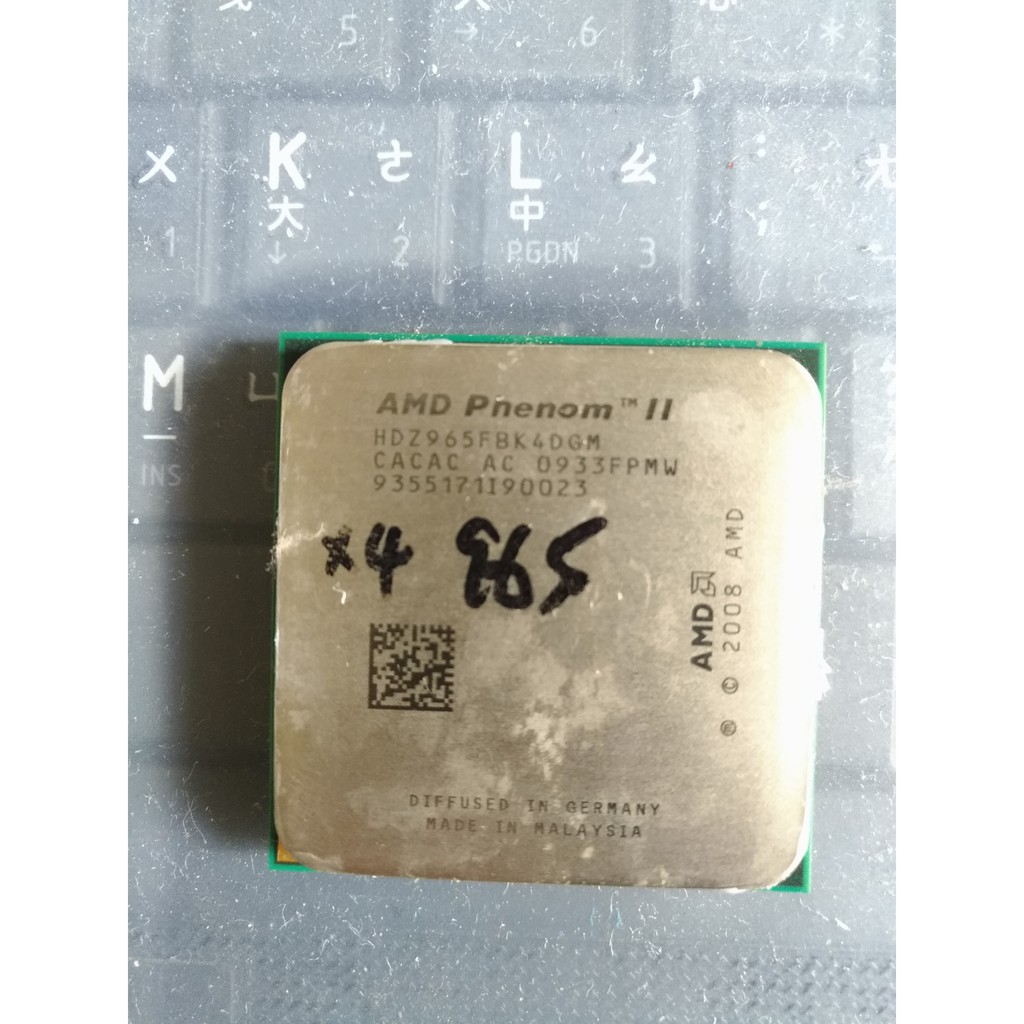 AMD Phenom II X4 965 3.4G HDZ965FBK4DGM 四核心 AM2+ AM3