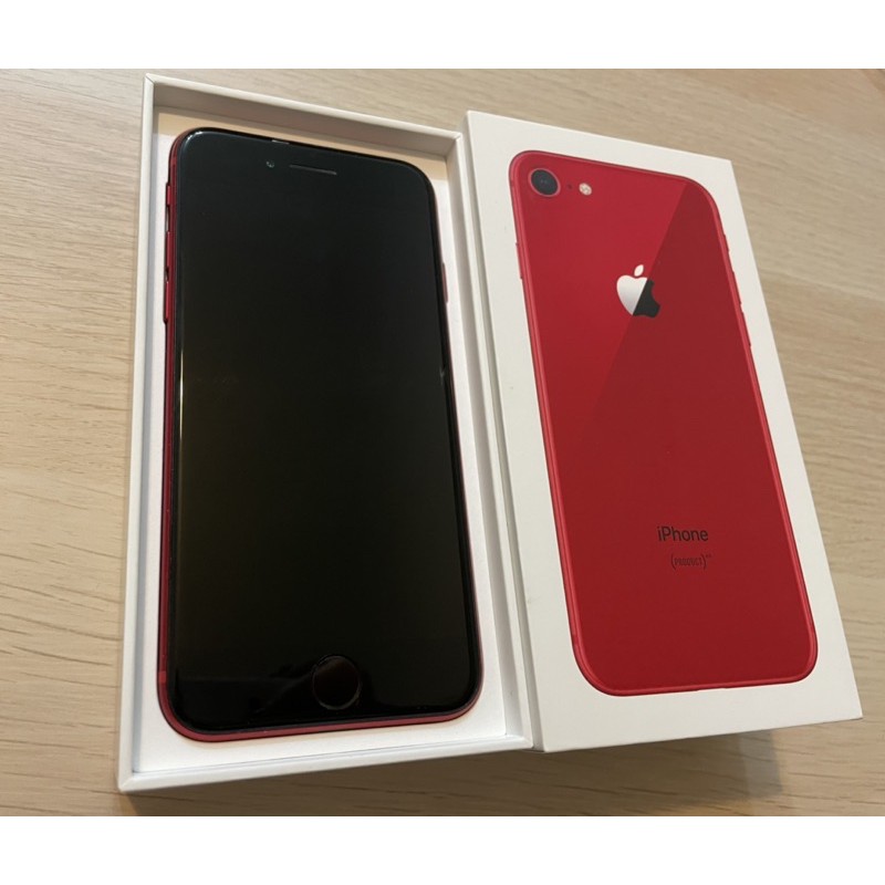 iPhone 8 64G 4.7吋 紅色 正品 二手 誠可議