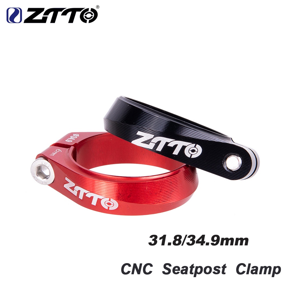 Ztto 公路自行車 MTB 山地自行車 CNC 超輕座桿夾 31.8mm 34.9mm 鋁合金座桿管夾自行車零件