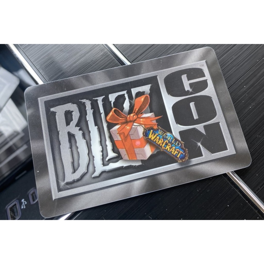 魔獸世界 2007 Blizzcon 魚人裝束 玩具 卡牌  wow tcg