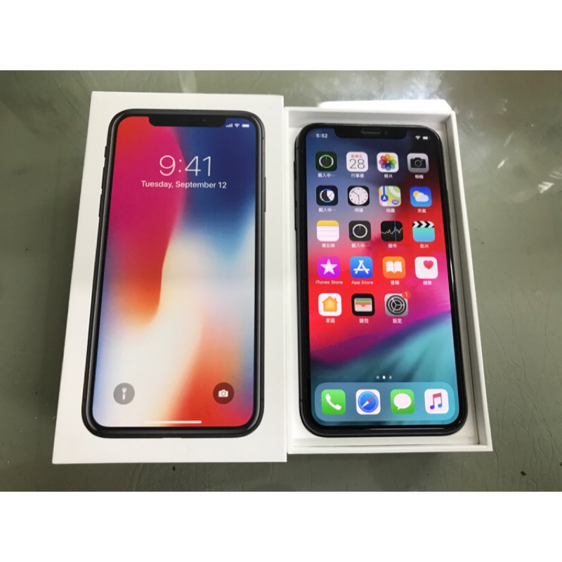 APPLE IPHONE X 64GB 黑色 保固內！請勿下單！已收訂金