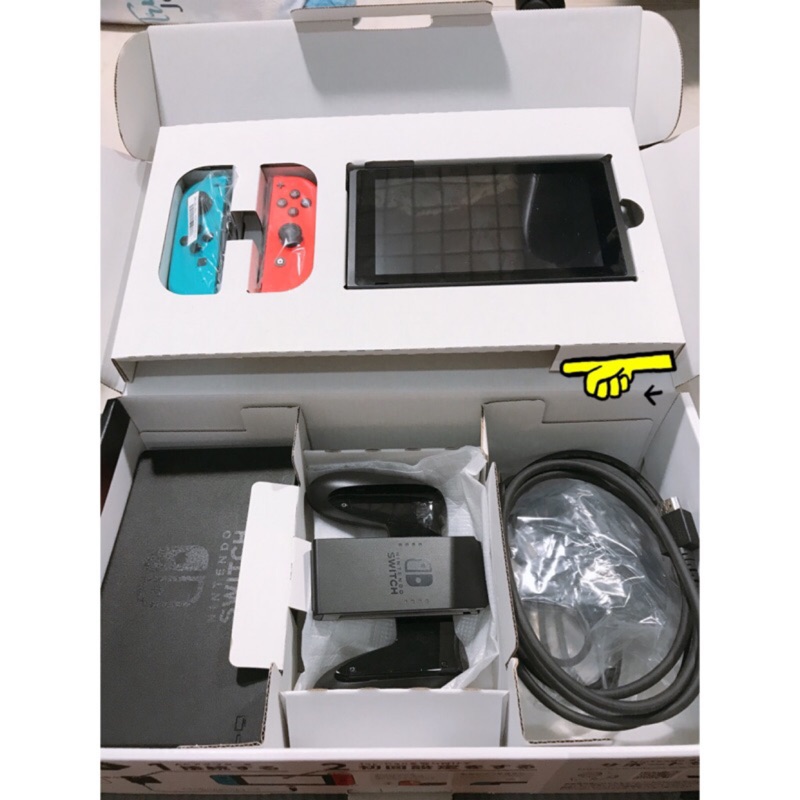 (中古現貨）Nintendo switch 2017可破解主機 舊版 書盒完整 配件全 可面交 滿意再買