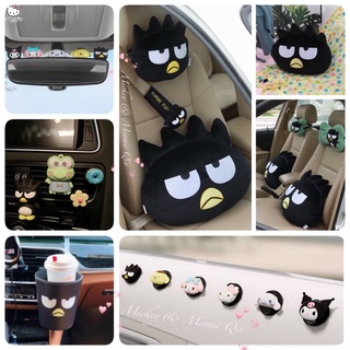 立即👉👉三麗鷗酷企鵝汽車車用抱枕 頭枕 掛鉤 垃圾桶 安全帶套 香氛 腰靠 衛生紙套 抱枕毛毯二合一，卡通車內抱枕 腰靠