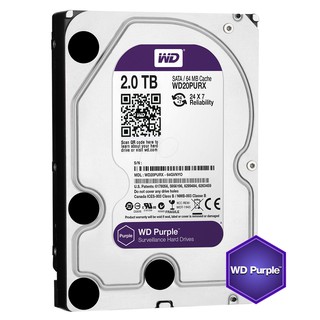 威騰 WD 2TB 2T 紫標 監控硬碟 3.5吋 影音硬碟 三年保 WD22PURZ