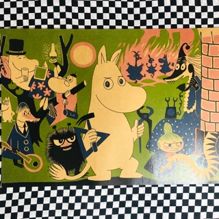 『老番顛』 Moomin 姆明 嚕嚕米 卡通海報 裝飾畫