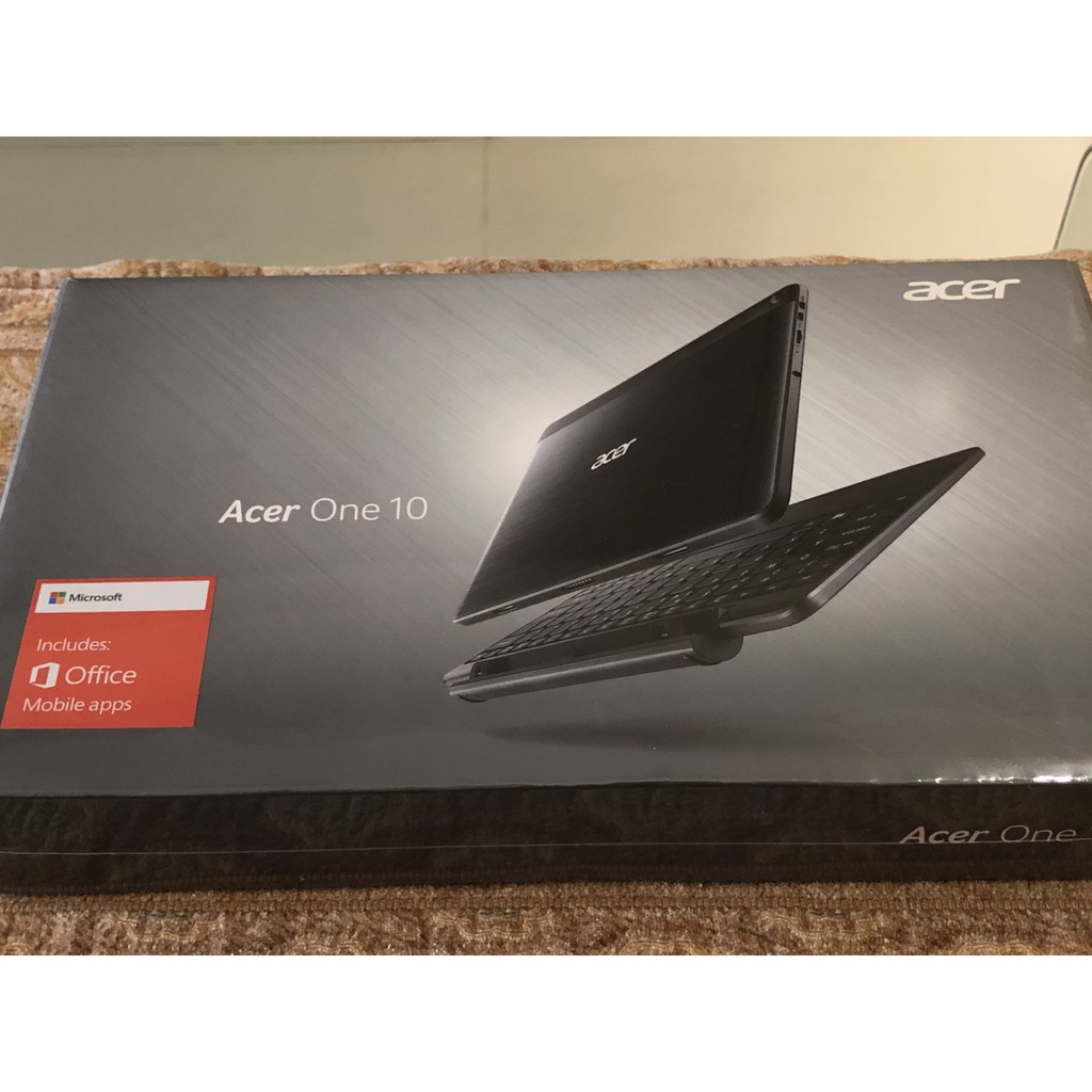 Acer One 10（S1003-18DA 10吋四核心變形觸控筆電）【全新未拆】