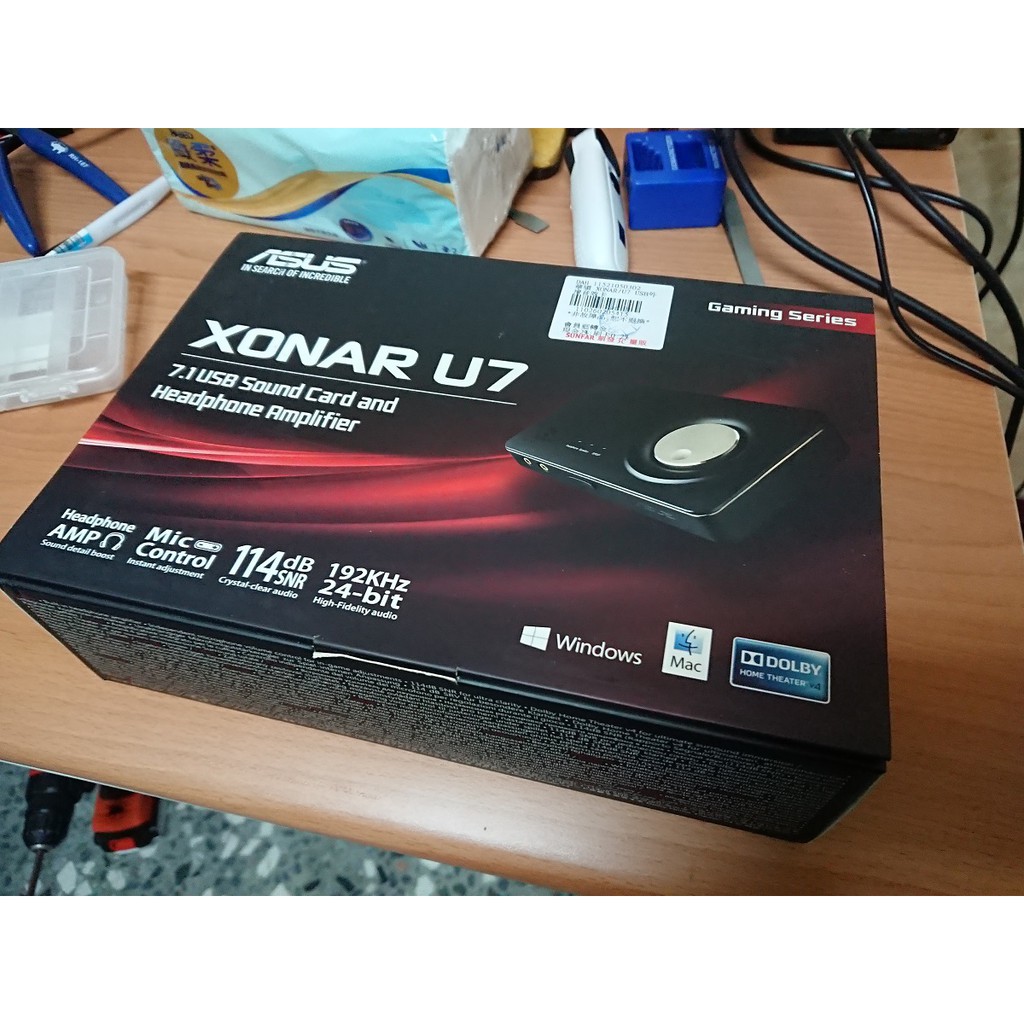 華碩 XONAR U7 USB外接音效卡