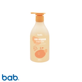 bab 培寶 微晶酵素奶瓶清潔劑(罐裝500ml/補充包450ml)