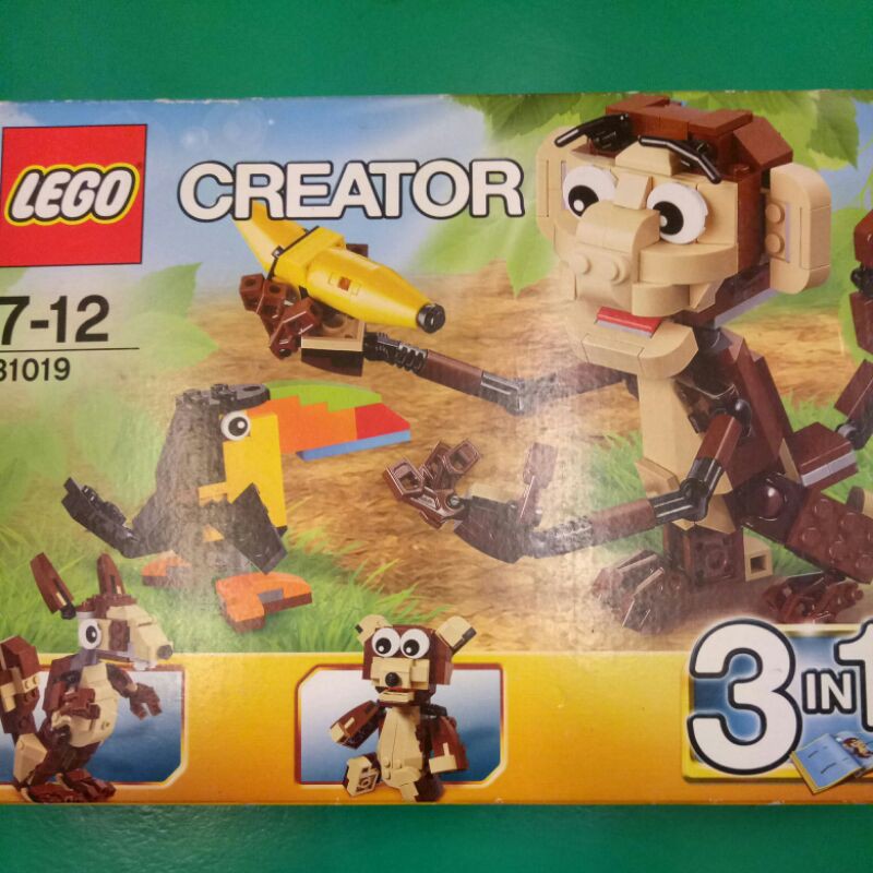 Lego 樂高 creator系列三合一 猴子