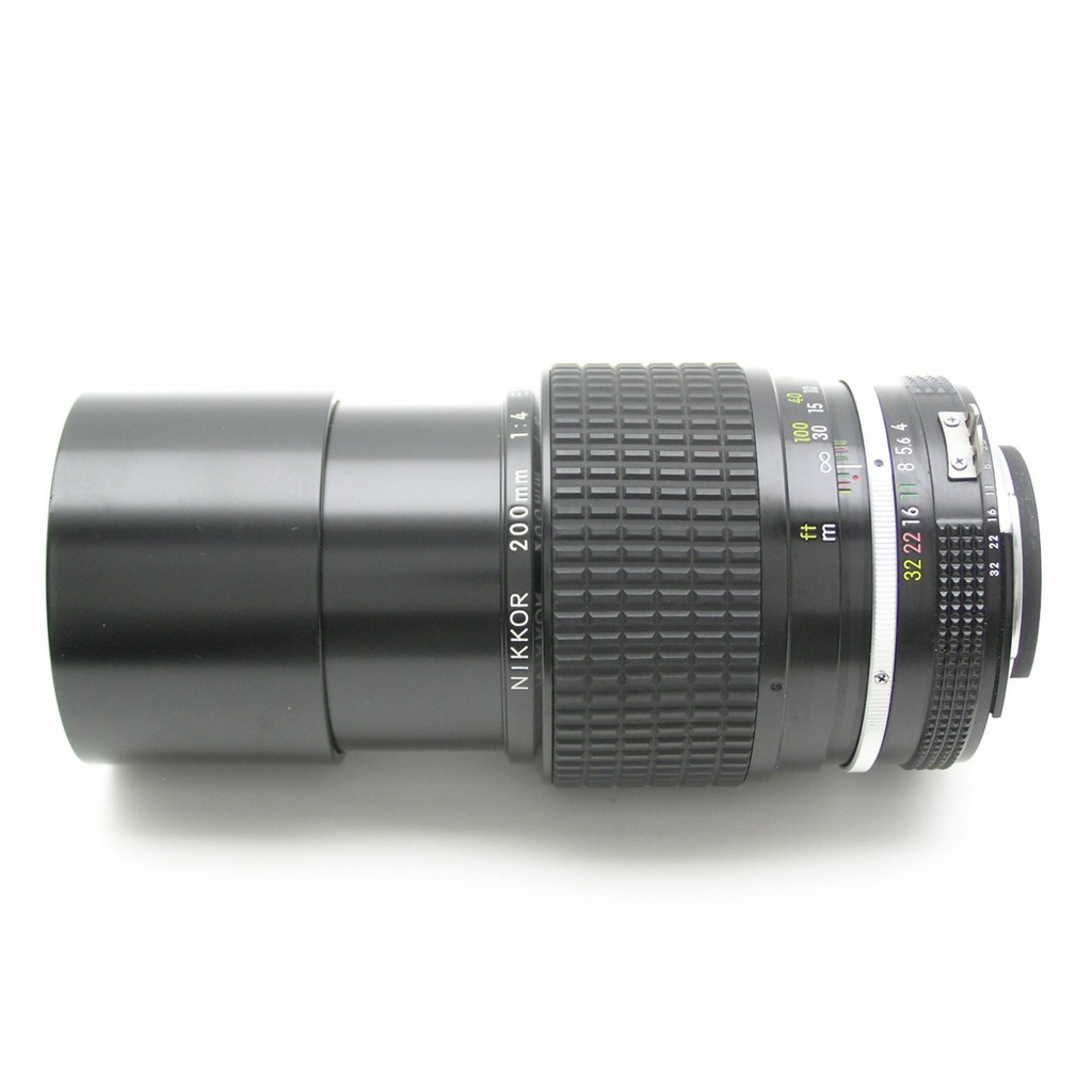 尼康Nikon Ai NIKKOR 200mm F4 定焦望遠鏡頭全幅轉接(三個月保固) | 蝦皮購物