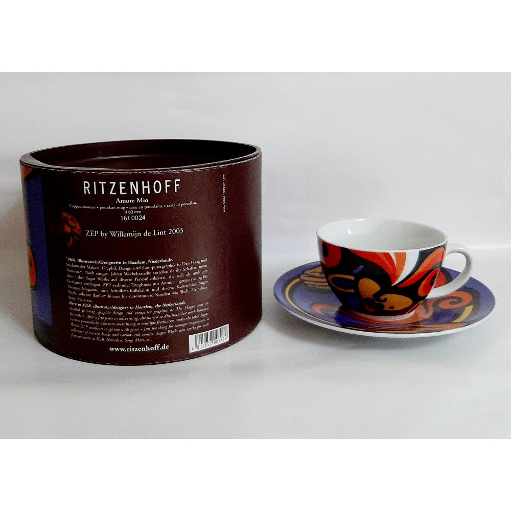 德國 RITZENHOFF 設計師咖啡杯 卡布杯 知名設計師用自己的藝術風格賦予咖啡杯新生命 A款