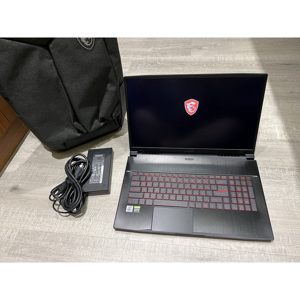 MSI 電競筆電 GF75 10SER I7-10750H 16G 雙碟 RTX2060 二手筆電 遊戲筆電 ROG