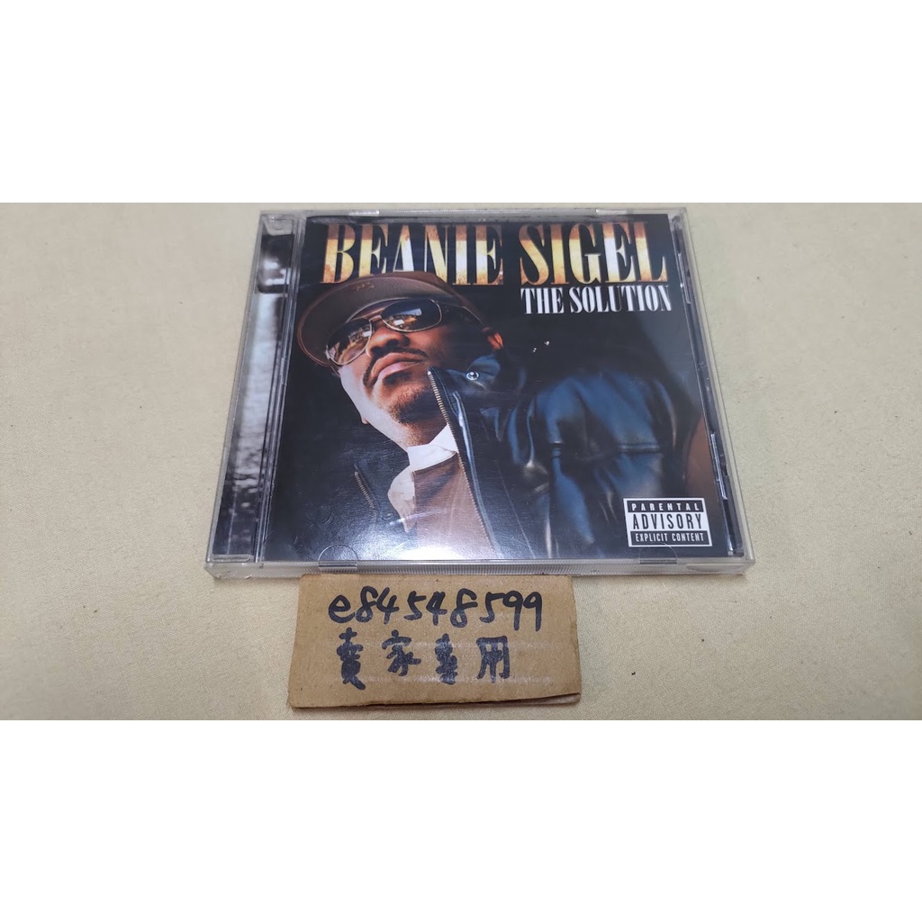 【中古】 班尼席格 解答 BEANIE SIGEL / THE SOLUTION 饒舌歌手 饒舌音樂 CD