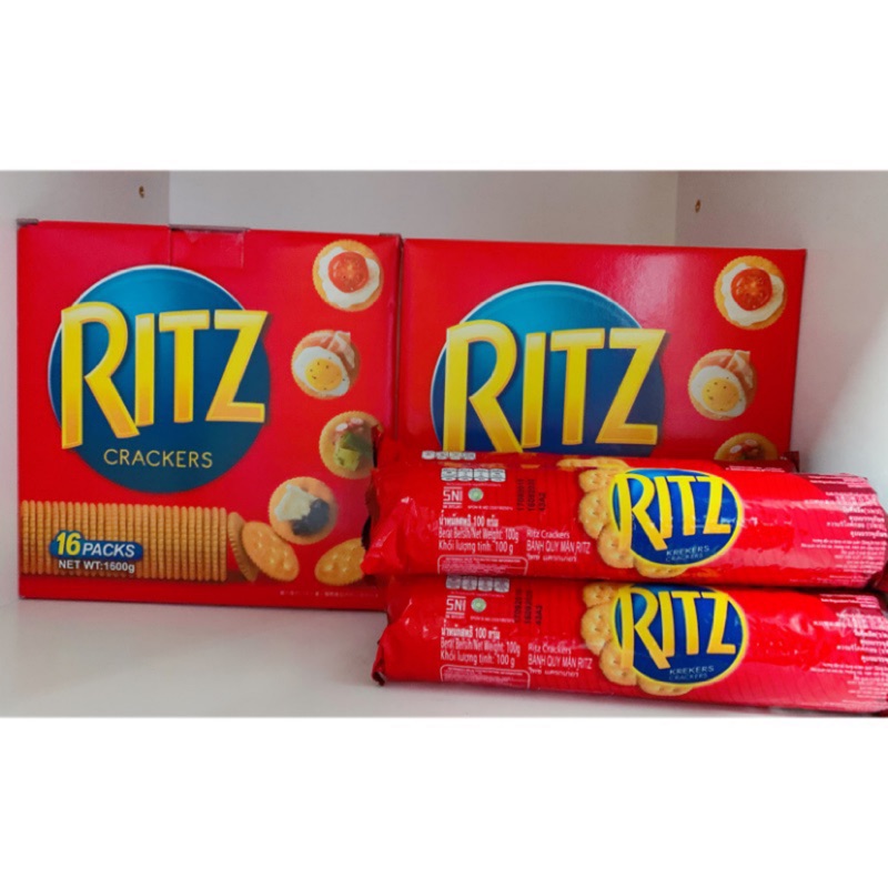 麗滋餅乾 Ritz 烘培 零食 餅乾 原味 一箱 蝦皮購物