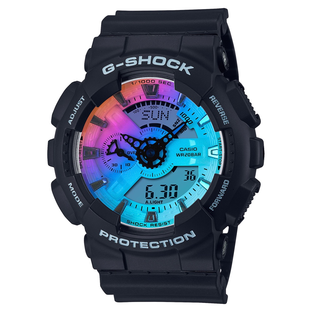 G-SHOCK / GA-110SR-1A / 卡西歐 CASIO [ 官方直營 ] - 蒸鍍錶面 漸變色彩